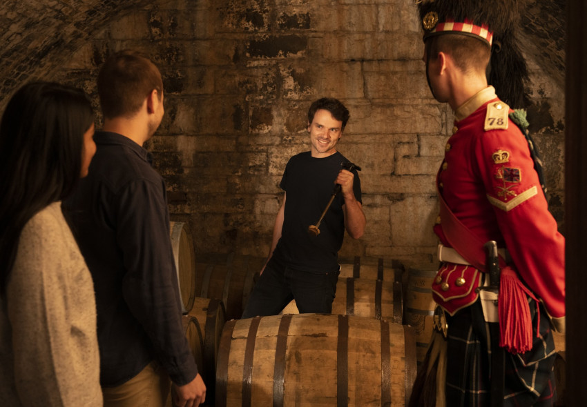 Citadel Distilled, The Proof is in the Barrel Tour / Tourism Nova Scotia / Photographer: James Ingram