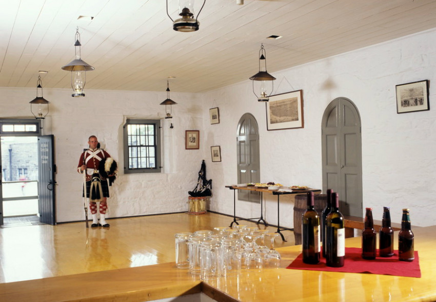 Event in the Coffee Bar/Soldier's  Library at Halifax Citadel National Historic Site