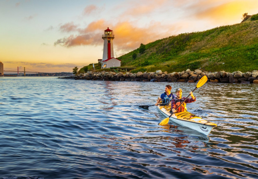 Kayaking in Halifax Harbour