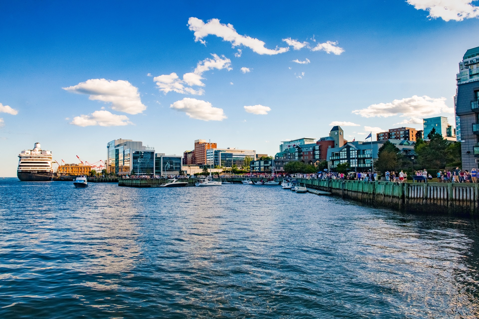 A photo of the Halifax waterfront