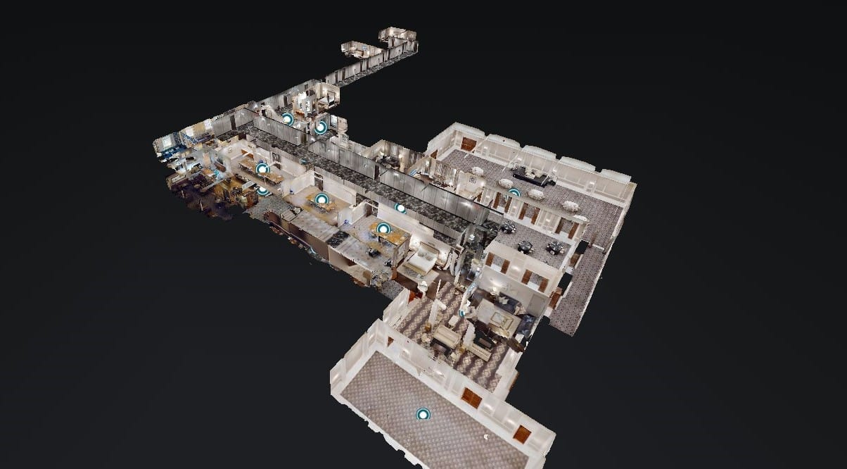 A 3d rendering of a building