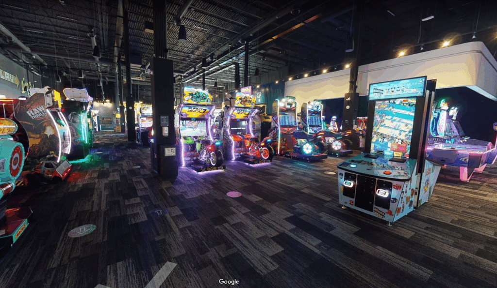 Playdium Games Area
