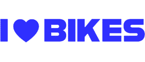 I Heart Bikes Logo Blue RGB