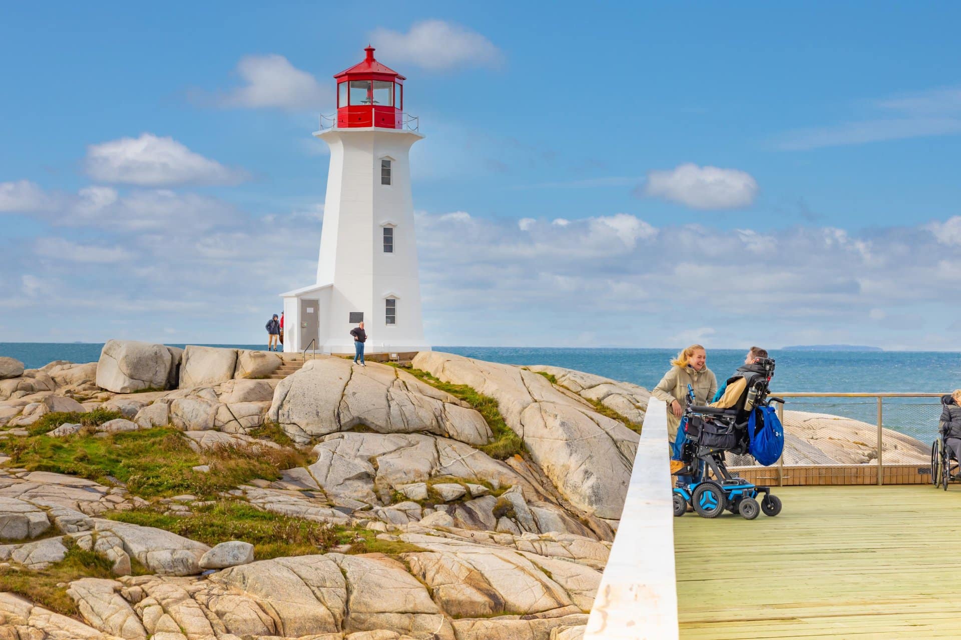 Peggy's Cove Accessibility - wheelchair User
