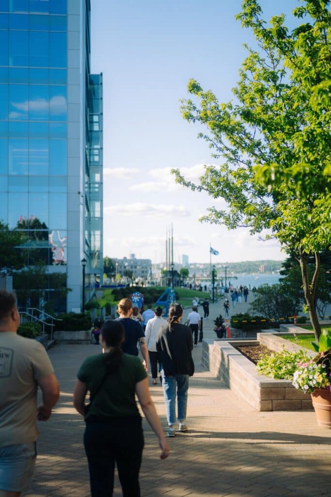 Halifax Waterfront Boardwalk - Walkability